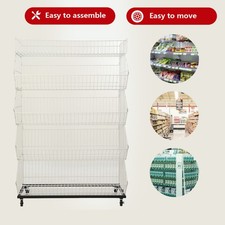 Wire Grid Retail Store Display