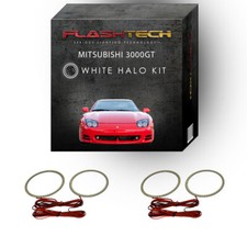 White Angel Eye LED Headlight