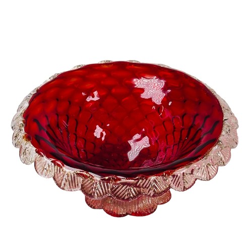Murano glass salviati bowl - glass,