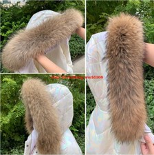 luxury 100% Real Fur Collar
