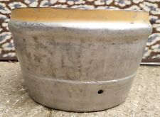 Large Rustic Aluminium Durable Garden Planters and Plant Pots 16 Inch Diameter