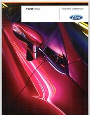 Ford Fiesta 2008-09 UK Market Brochure Studio Style + Econetic Zetec S Titanium