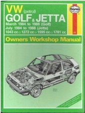 VW GOLF MK2 1.05 1.3 1.6 1.8