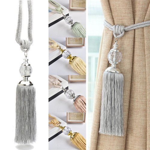 2pcs curtain holdbacks rope - holdbacks,