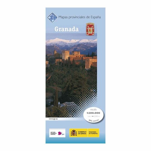 Spain provincial map granada - spain,