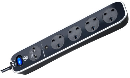 Masterplug four socket - masterplug,