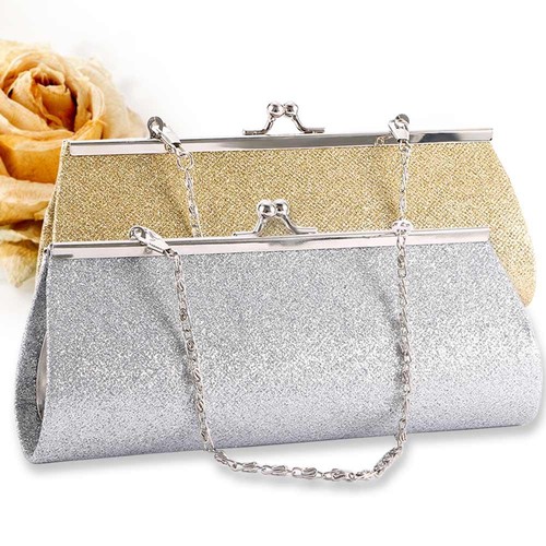 Glitter clutch purse evening - glitter,