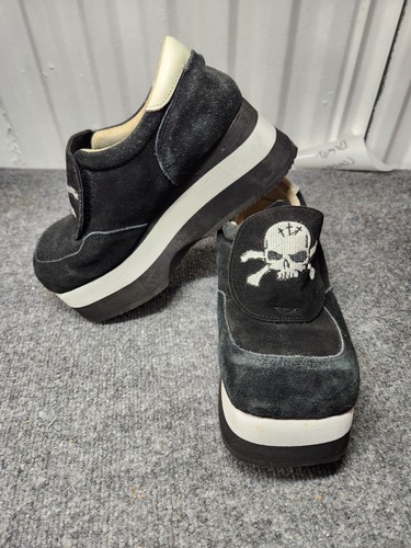 Rare demonia black suede - black,