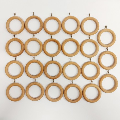 Natural wooden curtain - natural,