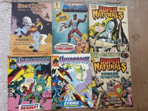 80s comic bundle man - 80s,