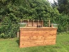 2.3M Wooden Events Bars -