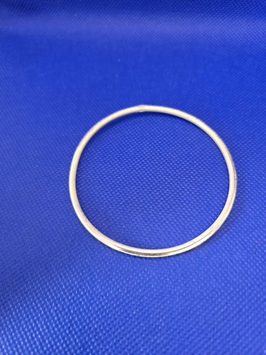 Slim polished silver - polished, silver-tone