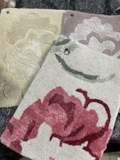 3x Laura Ashley Fabric rug