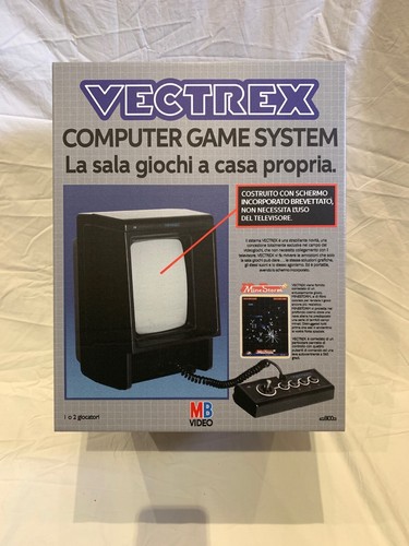 Vectrex empty - empty, console
