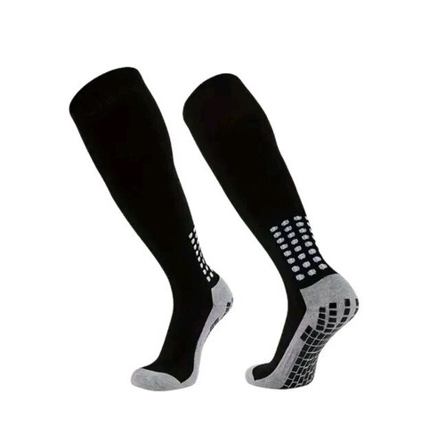 Black football grip socks - football,