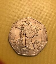wounded soldier 50p 2006