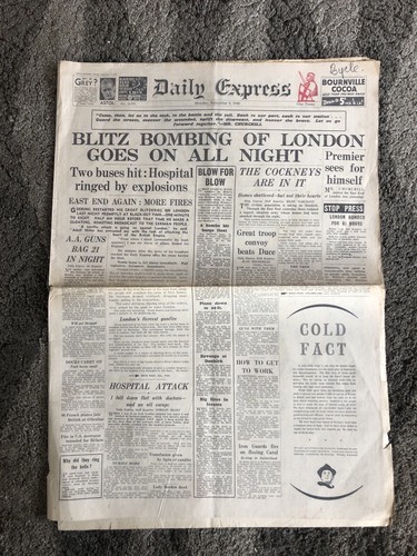 Express september 1940 blitz - express, 9