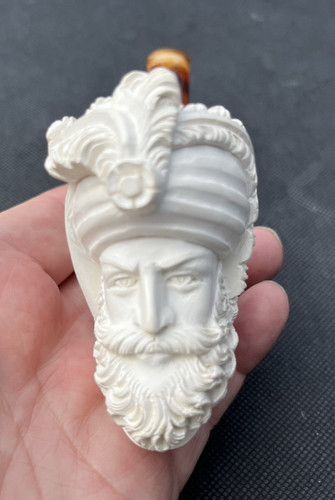 Vintage carved block - carved,