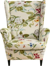 Stretch Wingback Chair Cover