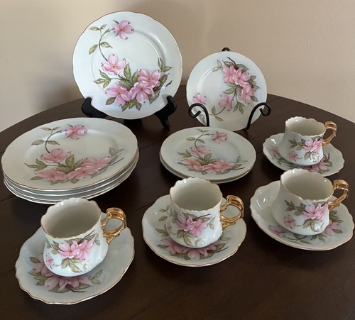 Vtg lefton china light blue - china,