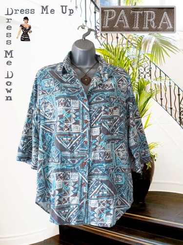 Patra raw silk ladies shirt - raw,