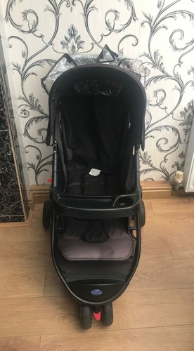 Pushchair for kids - kids, black