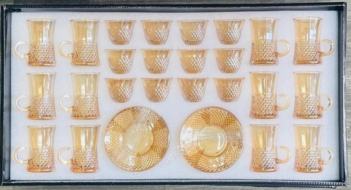 Piece glass tea and - glass,
