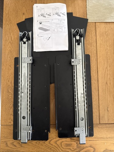 Pair heavy duty guide rails - pair,