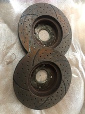 Ford Sierra XR 4x4/ Cosworth . 280mm dimpled  and grooved Front disks .