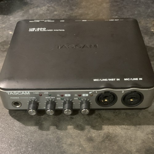 Tascam 200 usb 0 - tascam,