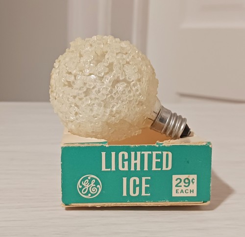 Vintage christmas lighted ice - christmas,