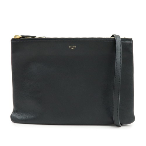 Celine trio leather shoulder - celine,