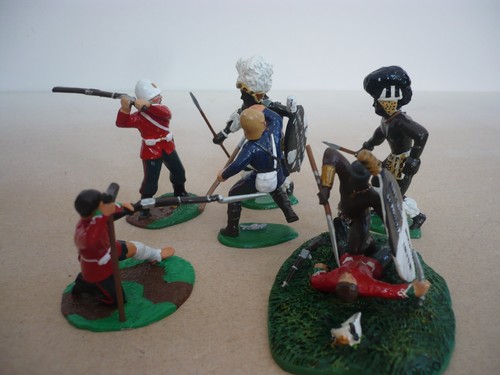 Trophy miniatures zulu war - miniatures,