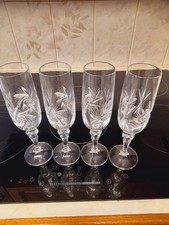 4 Beautiful Heavy Lead Crystal