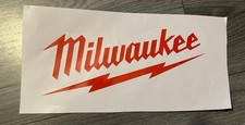 2 x MILWAUKEE VINYL DECAL