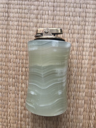 Ronson vintage green jade onyx - green,