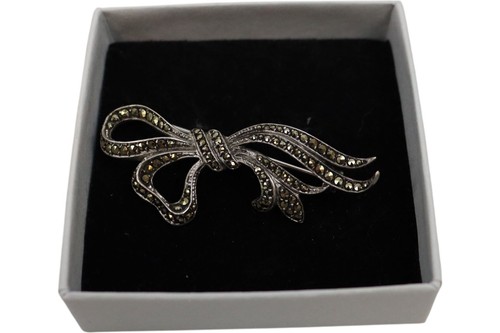 Vintage sterling silver bow - vintage,