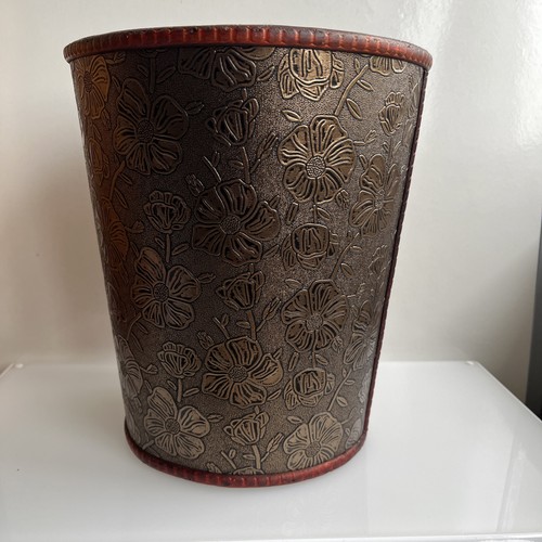Vintage leather floral - vintage,