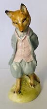 GENUINE BESWICK BEATRIX POTTER FIGURE FOXY WHISKERED GENTLEMEN BROWN 3B CHARMING