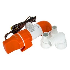 12V SEAFLO 1100GPH Auto Bilge Water Pump Low Profile Boat Marine Narrow Space