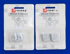 4 (2 PAIRS) TILE TRIM CORNERS