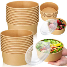 750ml (26oz) Eco Kraft Bowls -