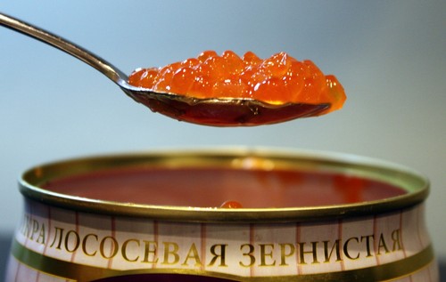 1kg bait real salmon - 1kg, roe