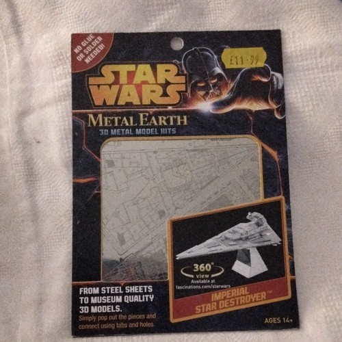 Metal earth star - earth, wars