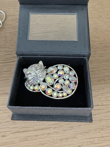 Avon cat brooch - cat,
