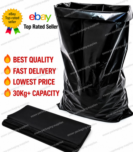 Black rubble sacks builders - black,