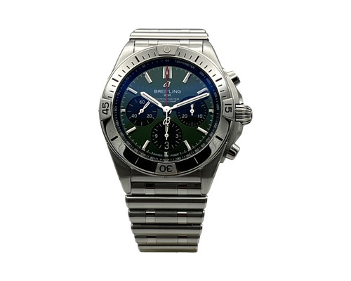Breitling chronomat b01 green - chronomat,