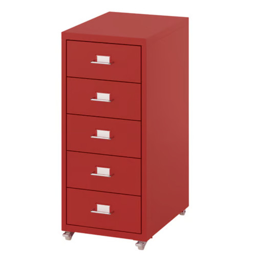 Ikea helmer metal drawer - metal, 5