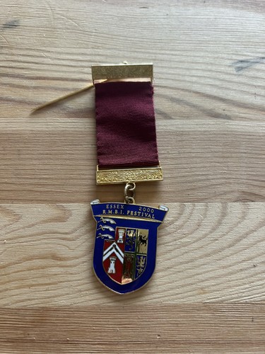 Masonic medal rmbi essex - -,
