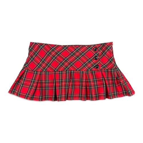 Vintage y2k red - red, tartan